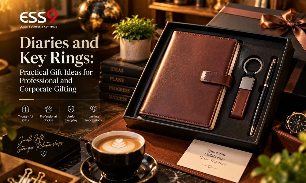 ESS9.pk diaries and key rings collection