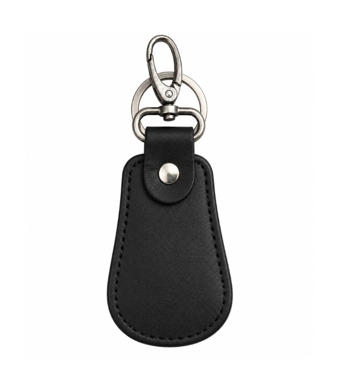 Black executive key ring for corporate gifting by ESS9.pk