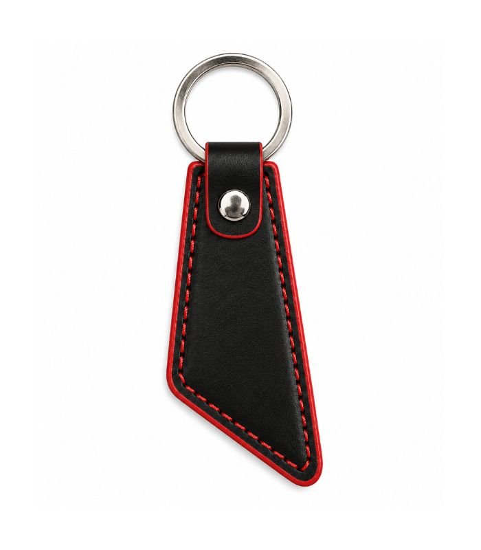Black and red customizable key ring by ESS9.pk