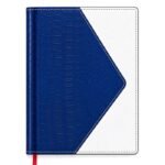 Blue and white executive leather diary by ESS9.pk