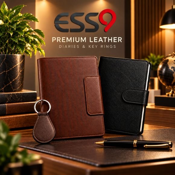 ESS9.pk custom diaries and key rings for businesses