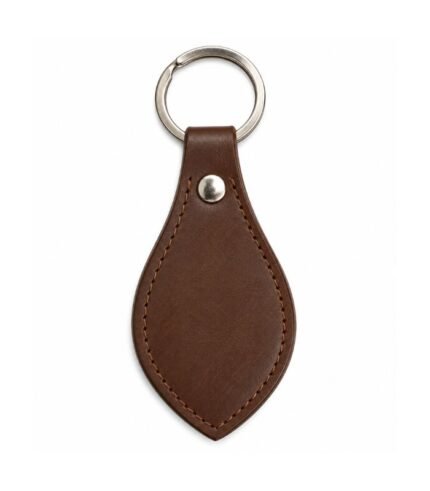 Genuine leather brown key ring by ESS9.pk