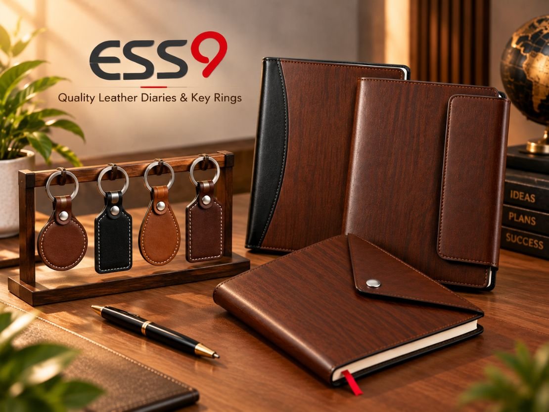 ESS9.pk premium executive diaries and custom key rings