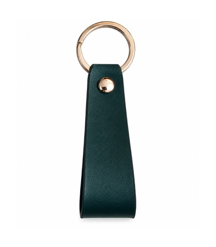 Premium black textured key ring by ESS9.pk