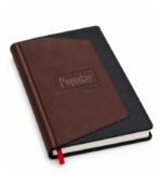 Premium brown leather diary for corporate gifting by ESS9.pk