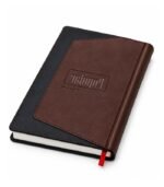 Premium brown leather diary with pen holder by ESS9.pk