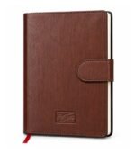 Premium brown executive leather diary by ESS9.pk