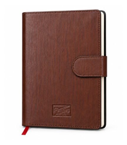 Premium brown executive leather diary by ESS9.pk
