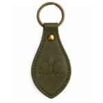 Premium olive green snap key ring by ESS9.pk