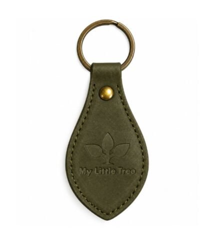 Premium olive green snap key ring by ESS9.pk