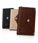 Premium wood brown executive diary for corporate gifting by ESS9.pk