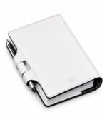 White executive leather diary by ESS9.pk